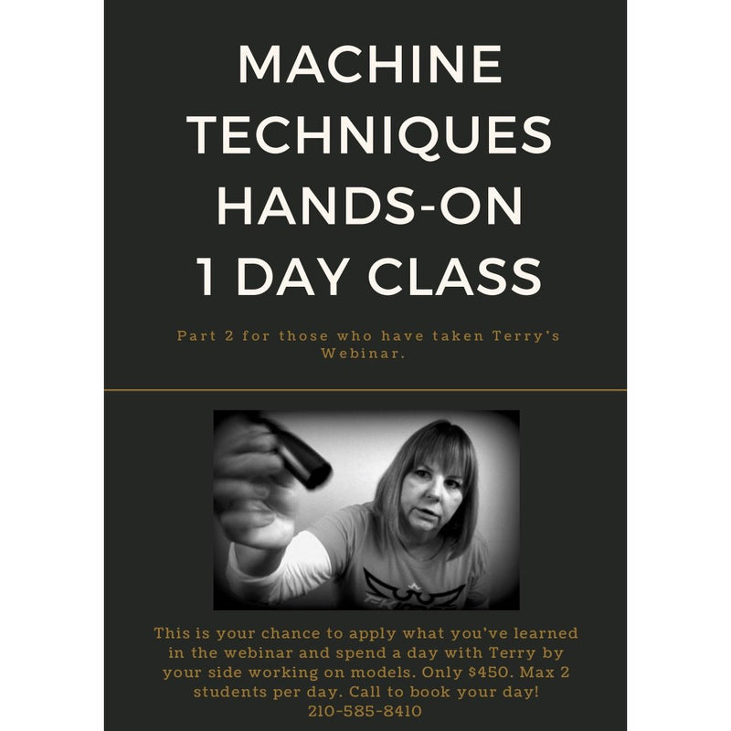 Machine Techniques - Part 2 - Hands-On Class in San Antonio, TX