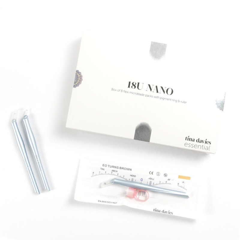 18U Nano Blade from Tina Davies Microblades essential  (Box of 8)