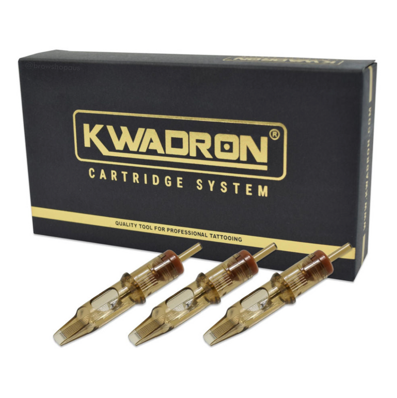 KWADRON  NEEDLE CARTRIDGE - ROUND LINER .30mm  3 RL LONG TAPER (.30/3RLLT)