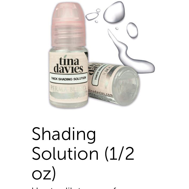 Shading Solution - Tina Davies - Thick