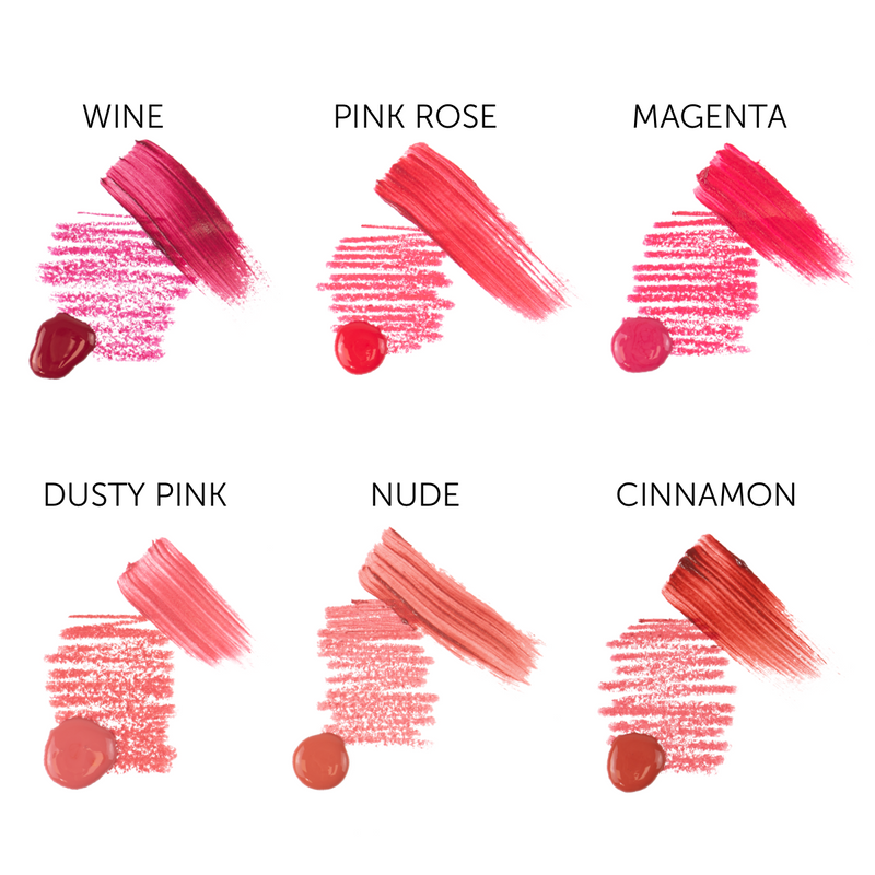 I Love Ink Lip Blush/Stain Sets -  Envy Collection